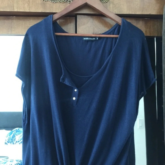 Dress M Monoprix Blue included T-shirt women ideal for work pit to pit 21 - Picture 2 of 5